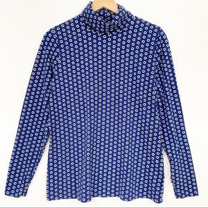 Lands’ End Women’s Fitted Turtleneck Size Large 14-16